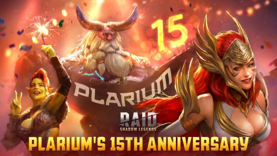 Отмечаем 15-ю годовщину с Plarium
